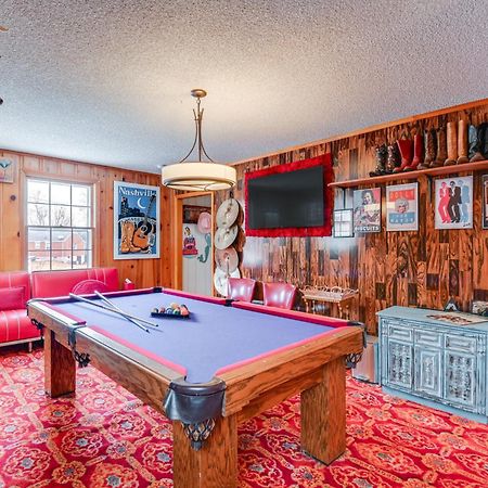 6 Mi To Downtown 70S-Themed Home In Nashville! Eksteriør billede