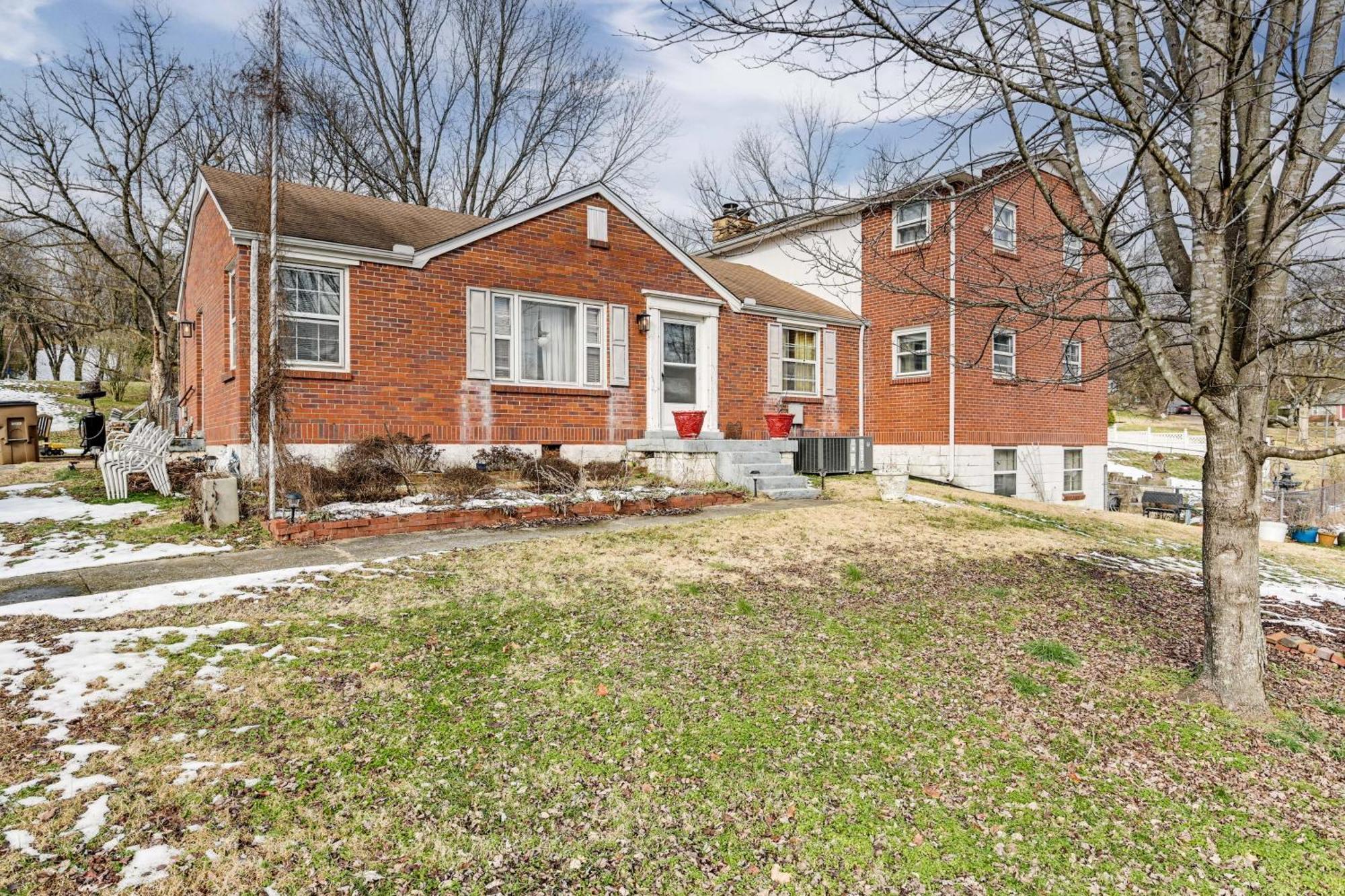 6 Mi To Downtown 70S-Themed Home In Nashville! Eksteriør billede